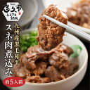 【ふるさと納税】九州産 黒毛和牛 スネ肉 煮込み (約5人前) _c-119