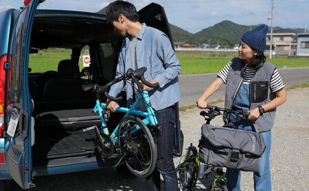 Tyrell(タイレル) FXα ブラックパープル＆ピアノブラック 自転車 折りたたみ式 ミニベロ スポーツ ロードバイク スポーツサイクル 簡単 コンパクト 通勤 通学 サイクリング 変速付き 香川