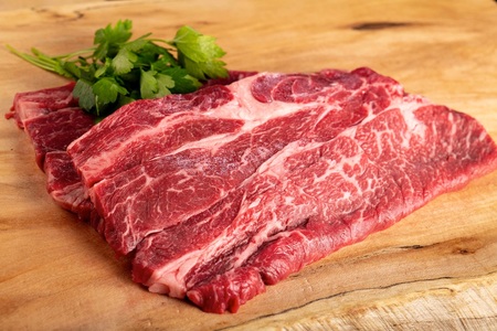 山形村短角牛ステーキ モモ 肩ロース 計1.3kgセット｜ステーキ 牛肉