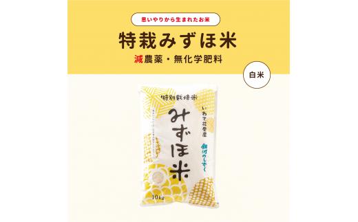 
            特別栽培みずほ米 銀河のしずく 白米 10kg　【1755】
          