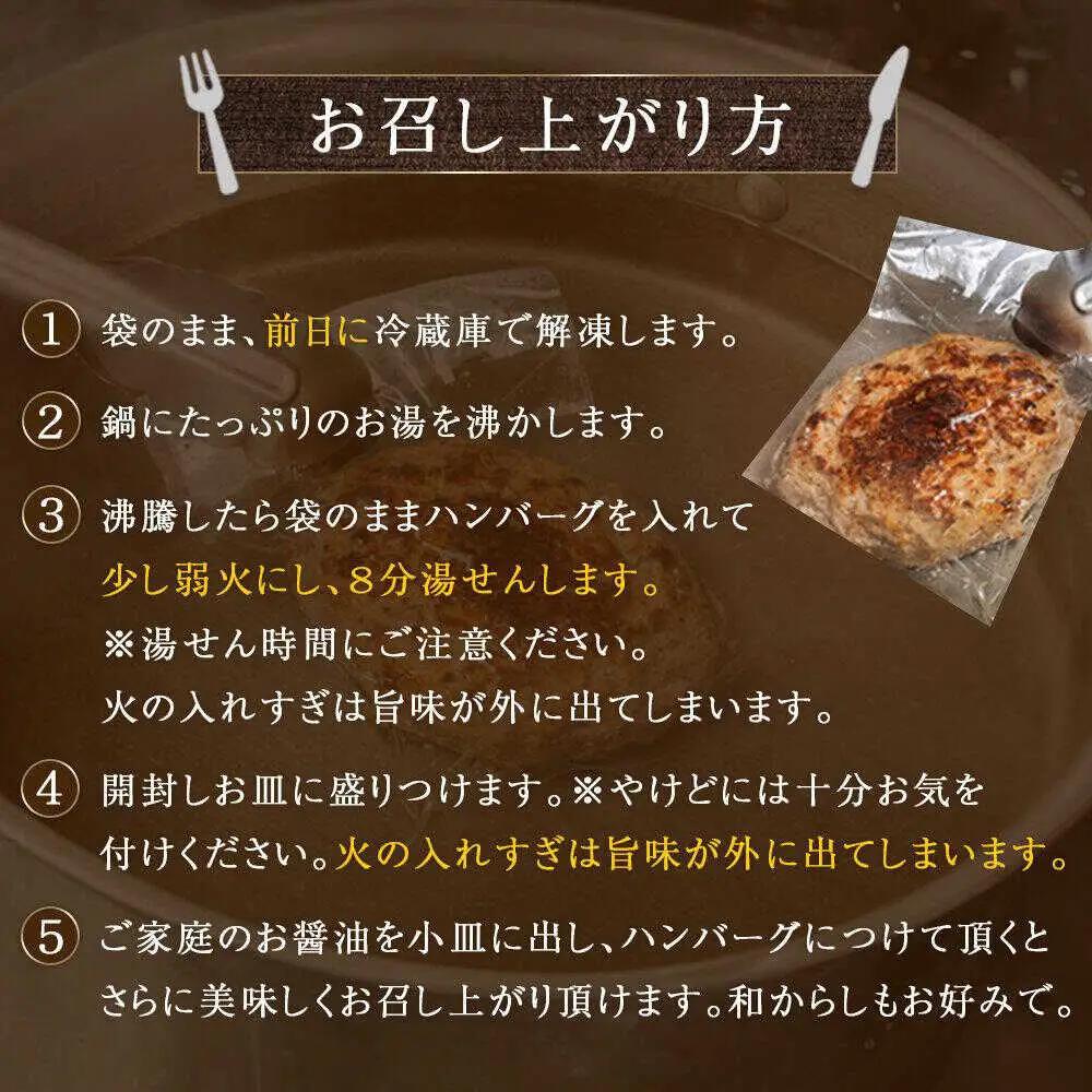 黒毛和牛プレミアムハンバーグ 5個セット　12回定期便[BACI018] ハンバーグ
