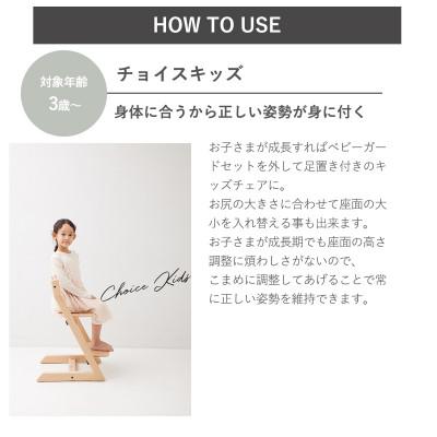 ふるさと納税 川西市 HOPPL(ホップル)チョイスキッズ(ナチュラル)　専用クッション(グリーン)付き |  | 02