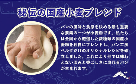 【国産小麦と職人の技！】パン工房ベルクの「塩メロンパン」10個セット