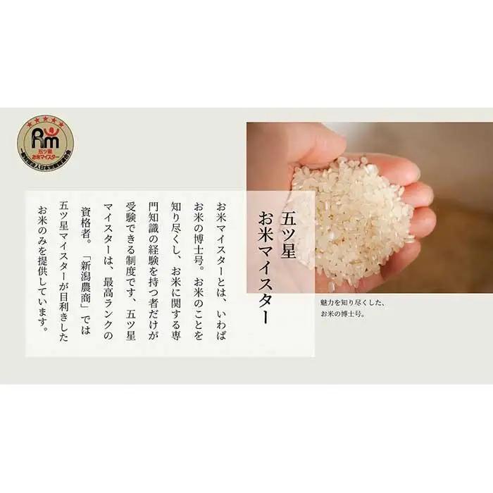 【令和7年産】五ッ星マイスター厳選　魚沼産コシヒカリ　5kg×2