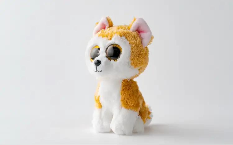 60P7320 Tyぬいぐるみ秋田犬Loy(ロイ)　3個セット【花ドーム】