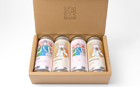 こだわりのクラフトビール2種4缶セット【配送不可地域：離島】【1564017】