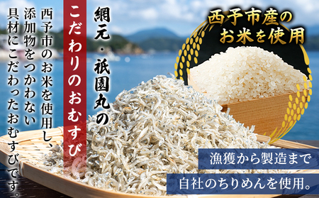 ＜漁師の朝めし 9種おむすびセット 合計18個（各2個） 3回定期便＞ 定期便 詰合せ おにぎり お米 こめ ちりめん 山椒 生姜 青のり つくだ煮 しそわかめ 大根葉 梅ごま ひじき 網元・祇園丸 