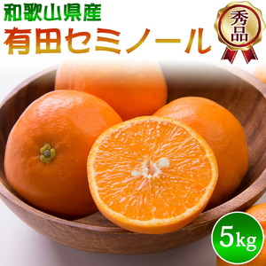 【2027年先行予約】秀品 セミノール 和歌山 有田 S～2Lサイズ 大きさお任せ 約5kg_DZ6209