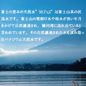 【 定期便 ３ヶ月 】 水 ミネラル ウォーター 48本 500ml 24本 2箱 セット 天然 富士の恵み Mt.Fuji 月末発送 防災 備蓄 送料 無料 旭産業 （ 水 ミネラルウォーター 富士