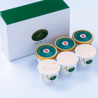 福岡産あまおうジェラート100ml×6個(岡垣町)【配送不可地域：離島】