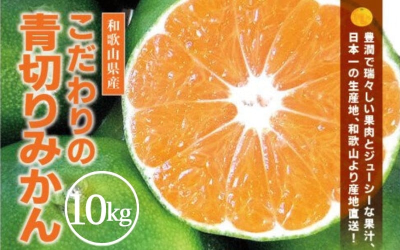 
            青切り みかん 10kg / 極早生 極早生みかん 温州みかん 甘い 家庭用 和歌山 柑橘 ※2026年9月下旬～10月順次発送 ※北海道・沖縄・離島への配送不可 【nuk001-r-10B】
          