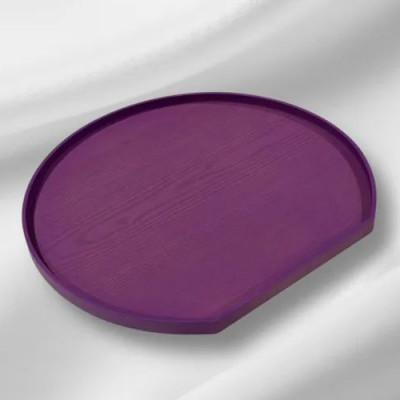 ふるさと納税 九度山町 半月トレイ　紫色 |  | 01