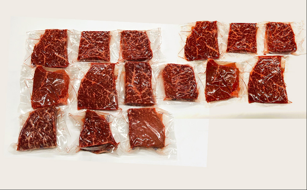 【3か月定期便】【A4～A5】佐賀牛モモステーキ 約1.5kg(100g×15P)×3回【肉 牛肉 ブランド牛 黒毛和牛 ステーキ肉 ふるさと納税】(H112250)