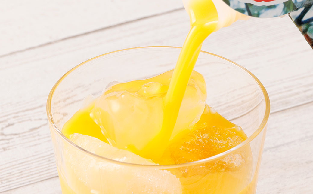 天城町産  生搾り完熟果汁100％ 宝果樹園 ミニタンカンジュース 6本セット