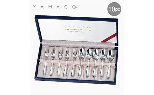 
                  YAMACO フローラ コーヒースプーン・ヒメフォーク10本セット FC057017
                