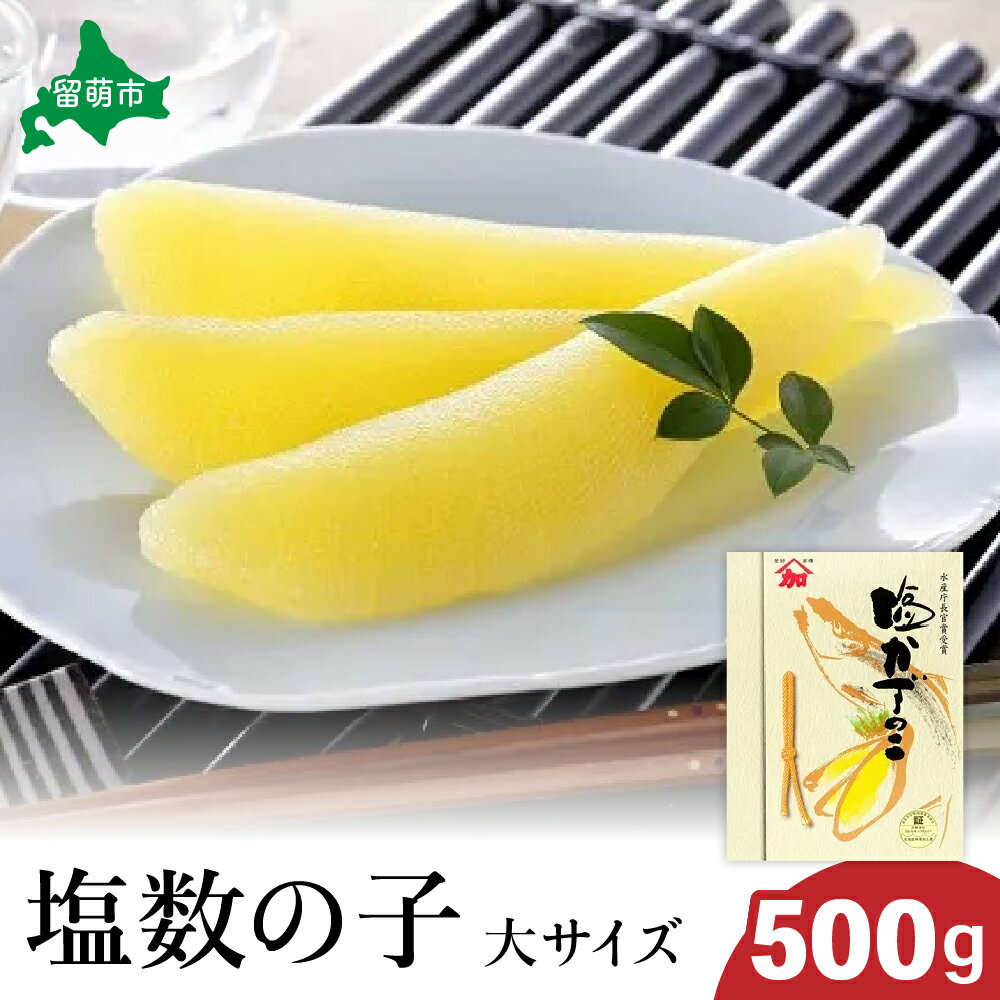 【ふるさと納税】塩数の子 北海道 数の子 大 500g ヤマカ加藤水産 ごはんのお供 惣菜 おかず 珍味 海鮮 海産物 魚介 魚介類 おつまみ つまみ 本チャン かずのこ カズノコ おせち R002-022