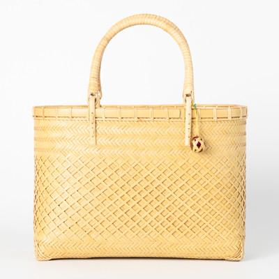 ふるさと納税 美里町 美里町産　竹雅のバンブーバスケット