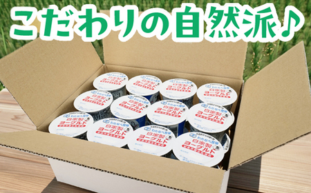 【定期便6回】わたなべ牧場のヨーグルトセット ／ 24個 ×6ヵ月 ヨーグルト 加糖 牧場 生乳 こだわり 甘み 搾りたて 安心 自然派 化学合成物質不使用 定期便 島根県 安来市