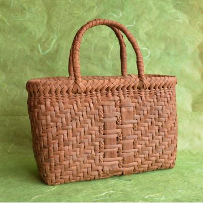 ふるさと納税 丸森町 ぶどうつるバッグ　No.05 |  | 01