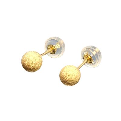 ふるさと納税 甲府市 APE4943 K18YG　5mm　FBピアス |  | 01