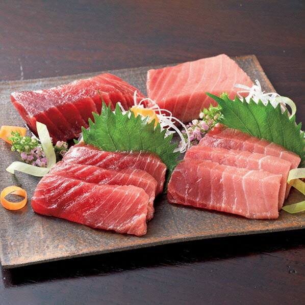 【ふるさと納税】 【色よし味よし鮮度よし】三崎まぐろ 中トロ2P・赤身2Pセット【神奈川県漁連】