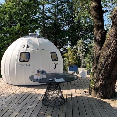 ふるさと納税 東郷町 組み立て簡単なDIY型ドームハウス「EZ DOME HOUSE(イージードームハウス)」 |  | 01
