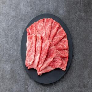 【12か月定期便】鳥取和牛肩ロースすき焼きしゃぶしゃぶ用1kg(500g×2) 1217