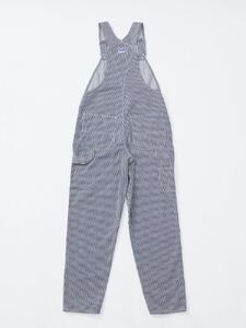 デニムオーバーオール サロペット ヒッコリーストライプ ユニセックス XLサイズ [No.5220-7080]1469