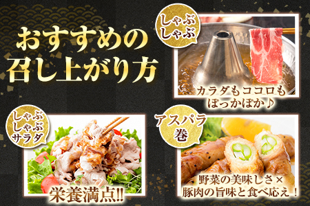 うまかポーク 豚肉しゃぶしゃぶ 約1.5kg 【トレー包装】《30日以内に出荷予定(土日祝除く)》しゃぶしゃぶ ロース