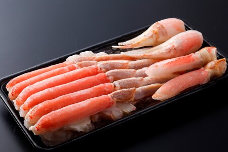 【生食可】鮮度抜群！獲れたての旨さをご自宅に！生本ズワイガニ　ハーフポーション　４肩