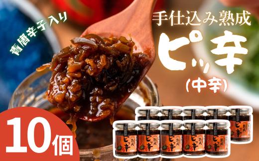 手仕込み熟成　ピッ辛中辛10個