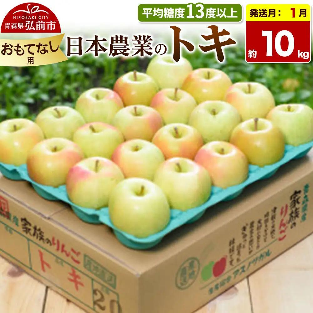 【27年1月発送】りんご トキ【おもてなし用】約10kg 平均糖度13度以上 青森県 弘前市 果物 フルーツ 林檎 リンゴ くだもの