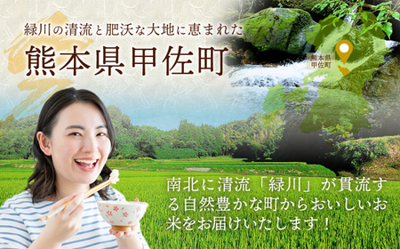 令和5年産『甲佐の輝き』精米10kg（10kg×1袋）【配送月選択可！】／出荷日に合わせて精米【価格改定XA】