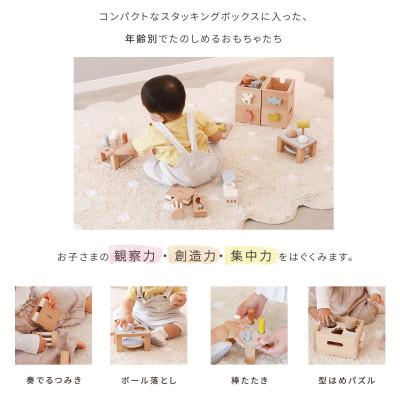ふるさと納税 川西市 HOPPL(ホップル)スタッキングボックストイ　おもちゃ4種セット |  | 02