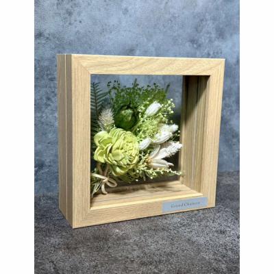 ふるさと納税 出雲市 フレームフラワー(カードル)【グリーン】 |  | 01