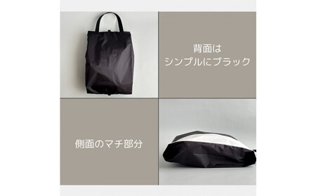 【Mサイズ・白】軽量ナイロンシューズケース　着替えポーチ　上靴袋