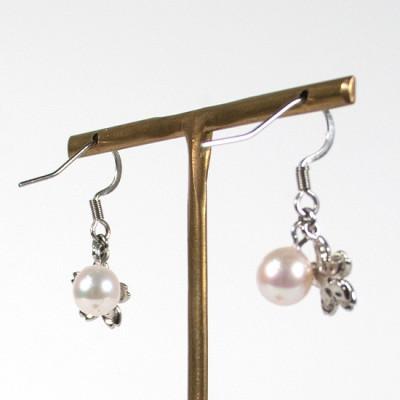 ふるさと納税 松山市 さくらひめパールピアス/シルバー |  | 02