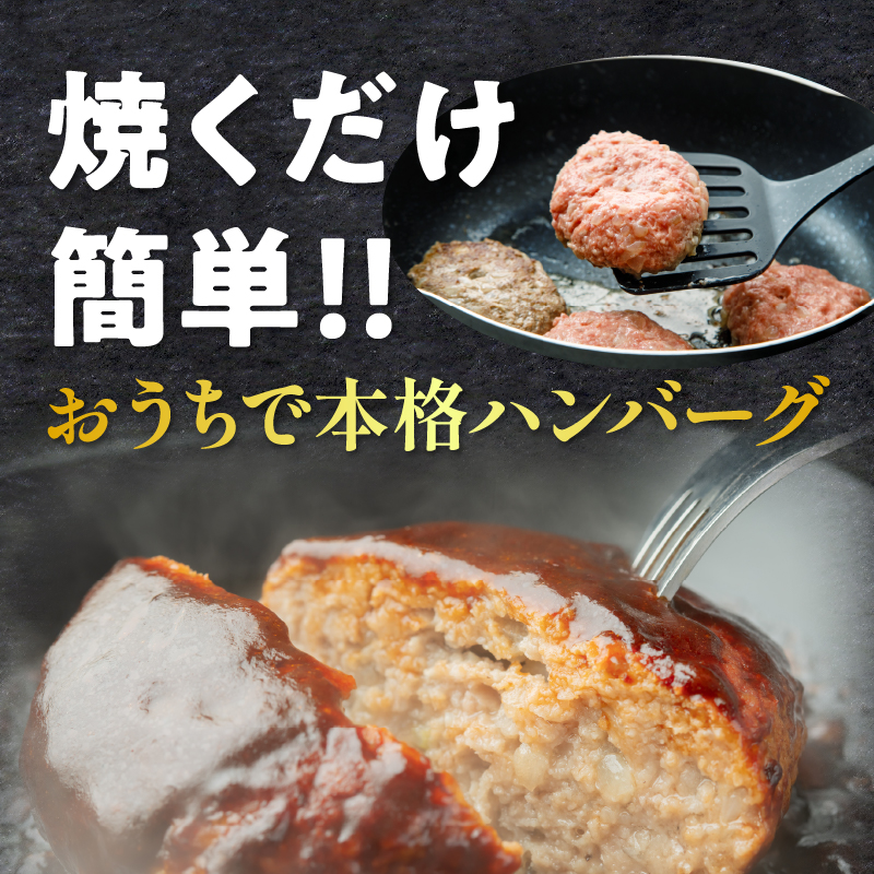 宮崎県産豚プレミアムハンバーグ(計10個)_T001-010【肉 豚肉 加工品 惣菜 人気 ギフト 食品 おかず 自家製 お土産 贈り物 送料無料 プレゼント】