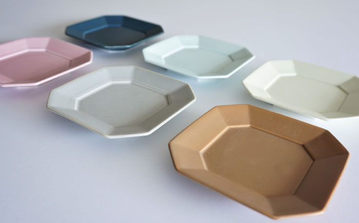 【波佐見焼】DAILY MAT シリーズ 角 小皿 6色セット【永峰製磁】【eiho】 [RA43]