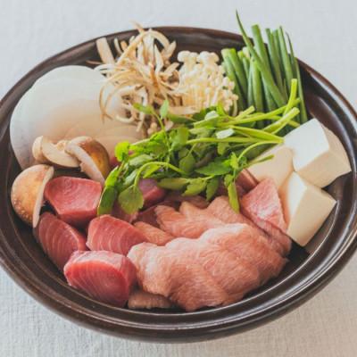 ふるさと納税 三浦市 【FISHSTAND】天然メバチまぐろのとろしゃぶ鍋セット