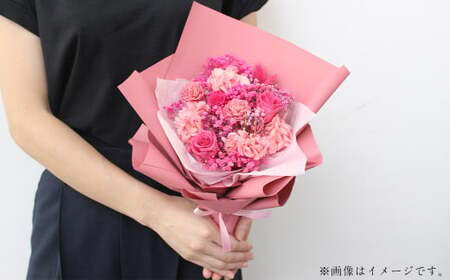 【ブルー】 プリザーブドフラワーの花束