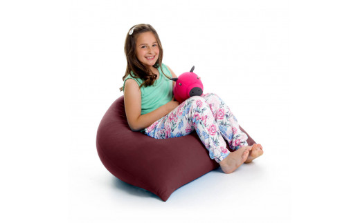 ビーズクッション Yogibo Pyramid (ヨギボー ピラミッド) ディープパープル [M533-2DP] クッション 椅子 ビーズソファ ソファ ビーズクッション ローソファ インテリア 家具 送料無料