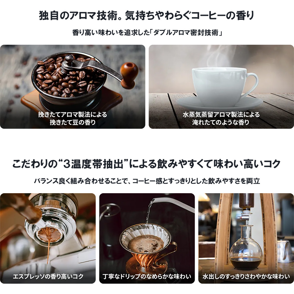 【2か月連続お届け】ジョージアザ・ブラック　500ml PET×24本　【04301-0606】_イメージ5