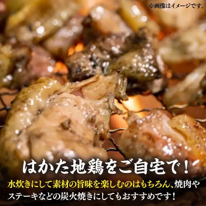 【全3回定期便】はかた地鶏モモムネセット 2kg VBB058 地鶏 定期便