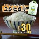 【ふるさと納税】【令和5年産】【 農業生産法人 農作業互助会 のお米】 コシヒカリ 30kg（毎月10kg×3回）【06505】 ｜ お米 令和5年産 精米 白米 米 定期 定期便 ｜