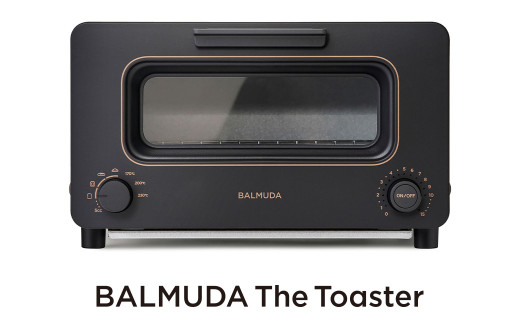 バルミューダ BALMUDA The Toaster ブラックK11A-BK／JP ｜ BALMUDA バルミューダ ザ・トースター トースター スチームトースター オーブントースター 家電 温度制御