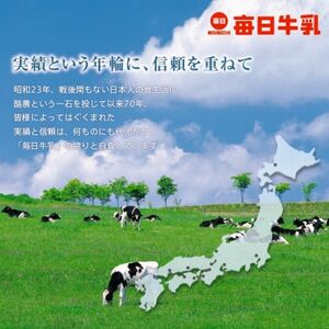 毎日牛乳 毎日フルーツミルク 200ml紙パック×24本入（EU005-SJ）