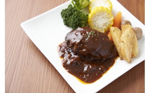 やまいち特製 和牛デミグラスハンバーグ 1個×10袋