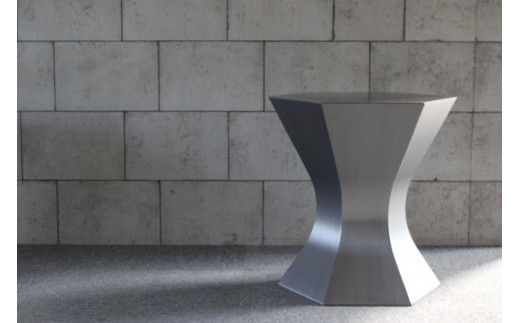 【板金屋がつくる】幾何学 スツール pokkuri stool