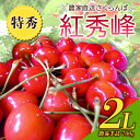 【ふるさと納税】 《2025年度先行受付》農家直送 山形県中山町産 さくらんぼ紅秀峰【特秀】 2L 簡易手詰 700g 鎌田農園 サクランボ フルーツ 果物 くだもの F4A-0286